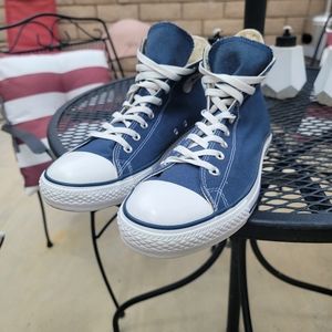 Blue Converse